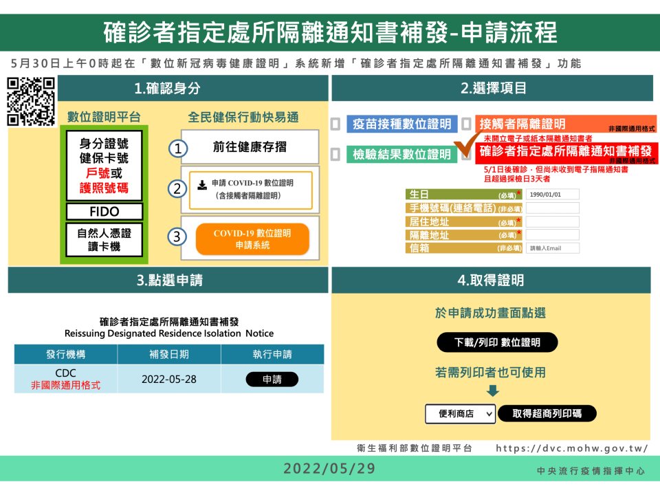 接觸者隔離證明 隔離通知書