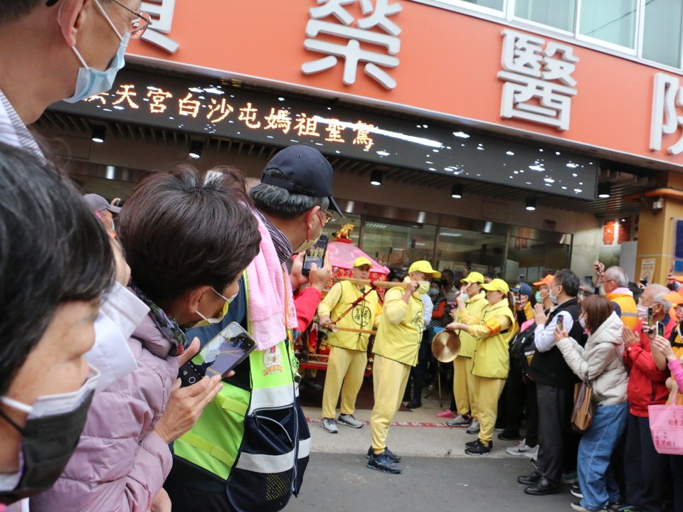 白沙屯媽祖停駕