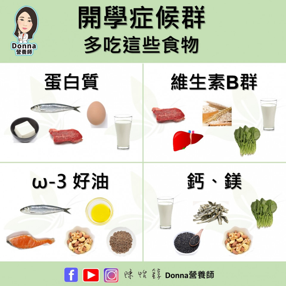 多吃五大營養