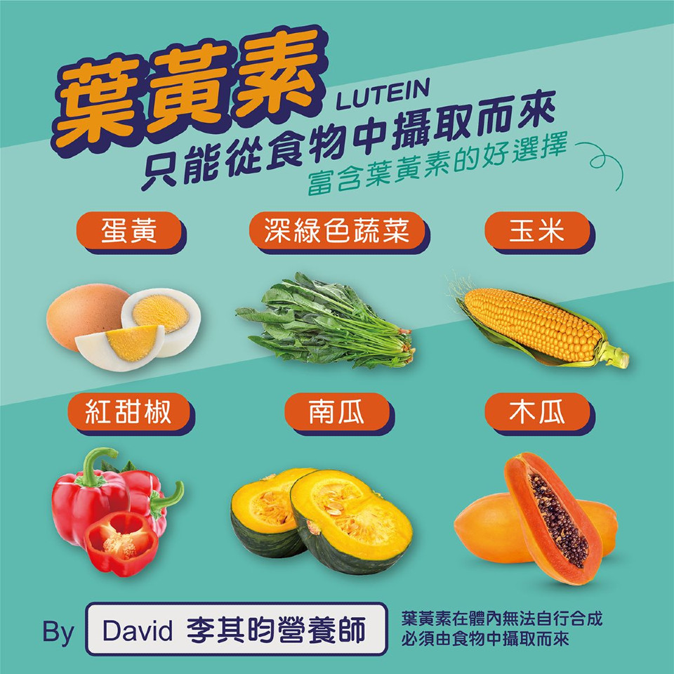 兒童葉黃素食物
