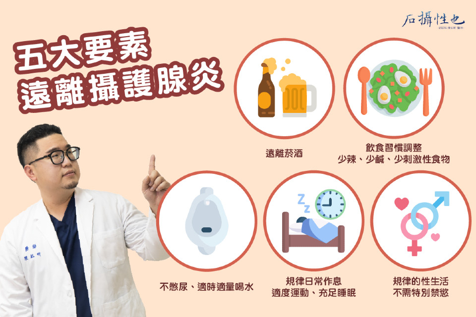 攝護腺發炎好不了5招保養預防