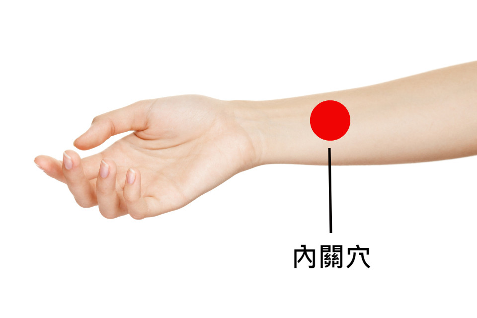 降血壓穴道─內關穴
