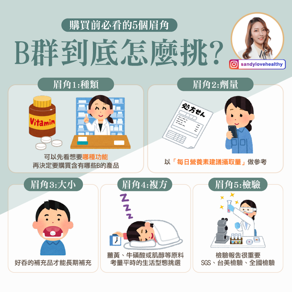 B群怎麼挑